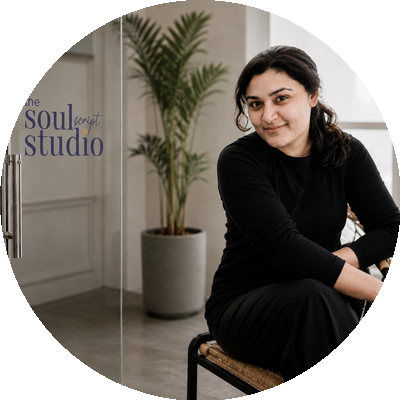 Megha Saxena, Founder of The SoulScript Studio